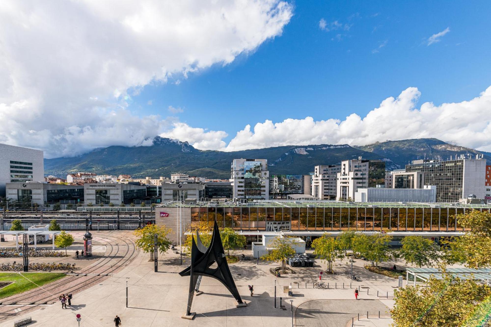 Hotel Terminus Grenoble Exteriör bild